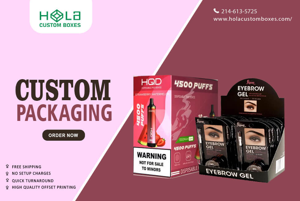 custom packaging with logo